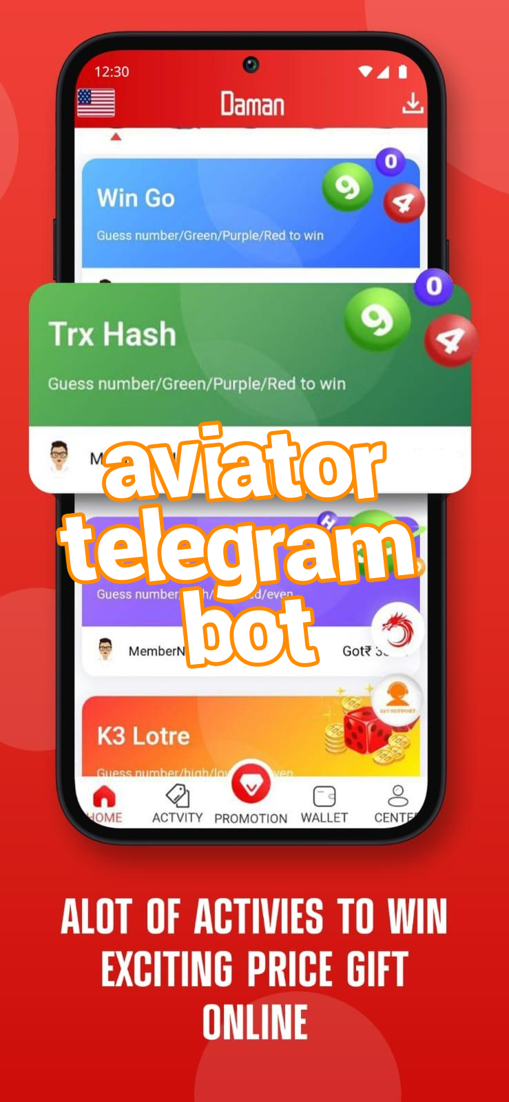 aviator telegram bot Screenshots